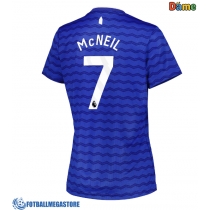 Fotballdrakt Dame Everton Dwight McNeil #7 Hjemmedrakt 2025-26 Kortermet